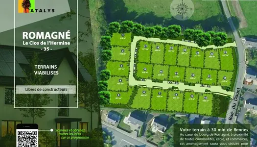 Vente Terrain 450 m² à Lécousse 65 000 €