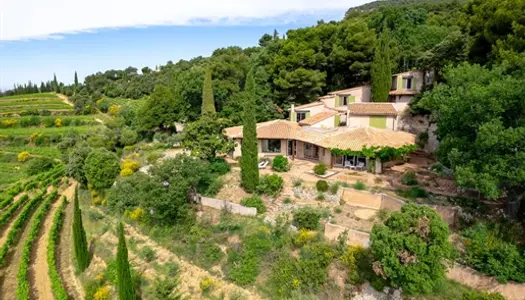 Une incroyable villa d'architecte construite en totale harmonie avec la nature sur 4478 m2 