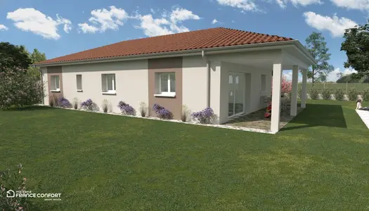 Terrain + maison 80 m² 