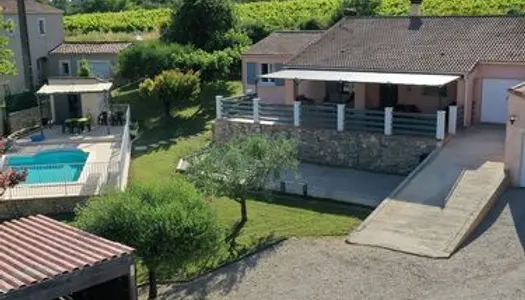 Villa 116 m² avec piscine et terrain de 1600m² 