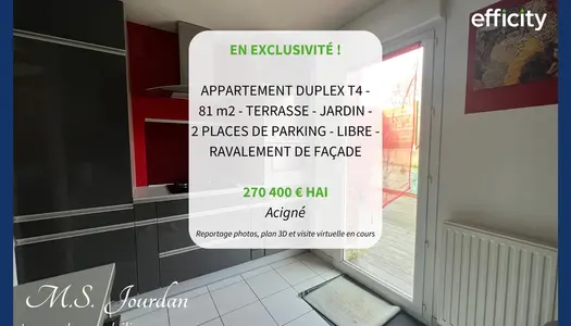 Appartement 4 pièces 81 m²