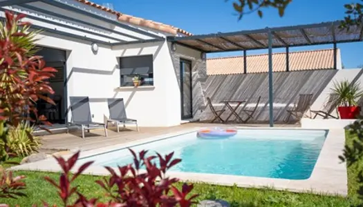 SERVIAN - Terrain de 406 m² avec maison neuve plain-pied de 100 m2, Hérault !