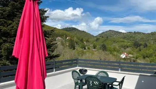 Rare à la vente, Bourbach-le-Haut belle maison 5P bénéficiant d'une grande terrasse avec vue 