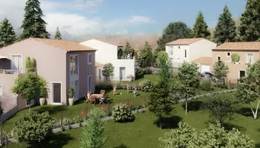 LEVENS, vente en VEFA, villas Jumelées par le garage et jard