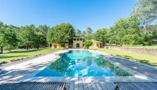 AIX-EN-PROVENCE EST - CALME - MAISON CONTEMPORAINE 220 M² + T2 INDEPENDANT - PLAIN-PIED - PISCINE- 