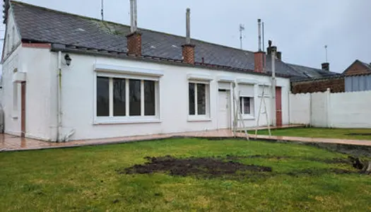 Maison jardin avec double garage