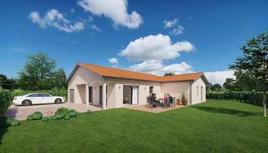 Terrain + maison plain-pied 130 m² Genouilleux