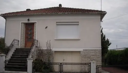 Maison sur sous-sol avec jardin cognac