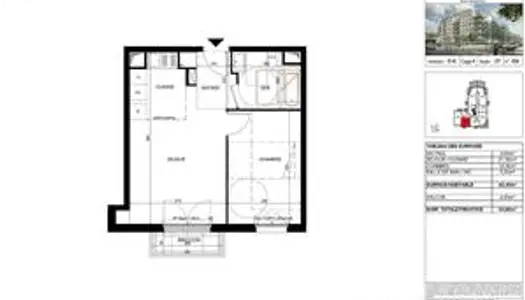 Appartement Location Argenteuil 2p 42m² 776€