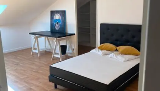 À louer chambre meublée en colocation