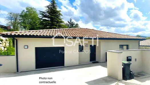 Maison neuve t5 sur un terrain de 774 m²