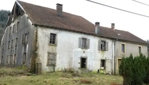 Dpt Vosges (88), à vendre RUPT SUR MOSELLE ensemble immobilier comprenant :une ferme de 500m² , un
