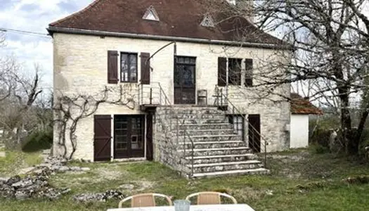 Belle propriété en pierre avec piscine, Causse du Quercy