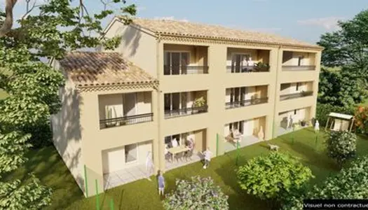 MANOSQUE, Résidence neuve, RE 2020, Appartement T3 de 69.52 m² avec loggia et parking