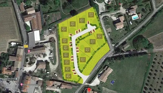 Terrain constructible 262 m² - Chamaret