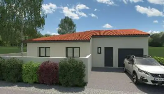 Terrain + maison 90 m²