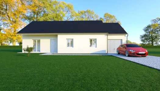 Terrain + maison 92 m²