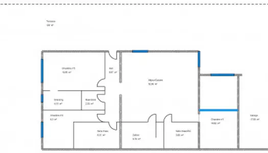 Appartement 4 pièces 102 m² 