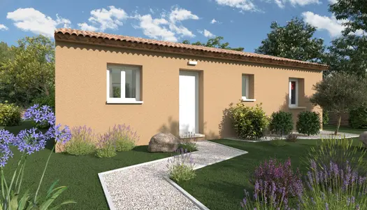 Terrain + maison 77 m² 