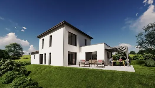 Terrain + Maison à étage de 120 m² Montluel
