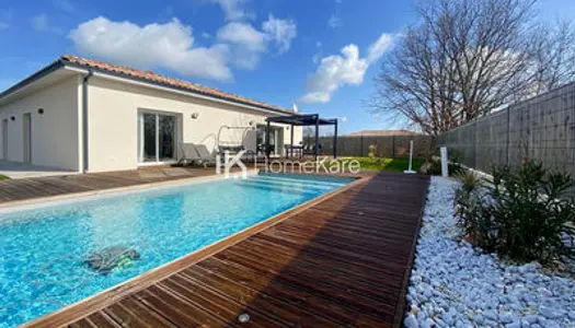 CONTEMPORAINE PLAIN PIED T5 AVEC PISCINE ET GARAGE !