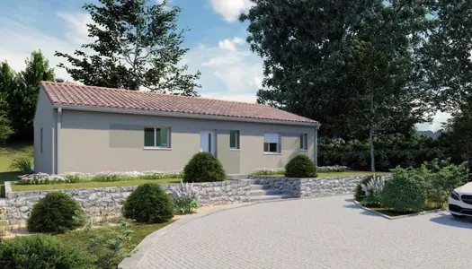 Terrain + maison 100 m²