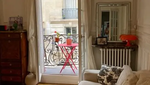 Loue appartement T2 50m² balcon durée 6 mois - Paris 18ème 