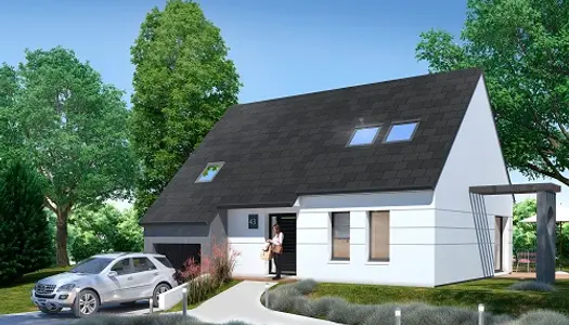 Terrain + maison 92 m² 