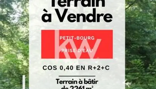 Terrain Vente Petit-Bourg  2261m² 210000€