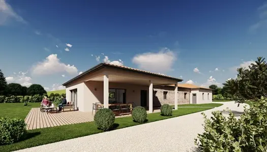 Terrain + Maison plain-pied de 140 m² Chazay-d'Azergues