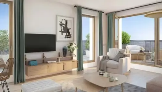 VUE SUR LES ALPILLES : SUPERBE T2 50m² + TERRASSE 10M² + PARKING 