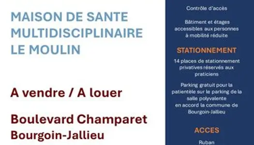 Nouveaute maison de sante multidisciplinaire 