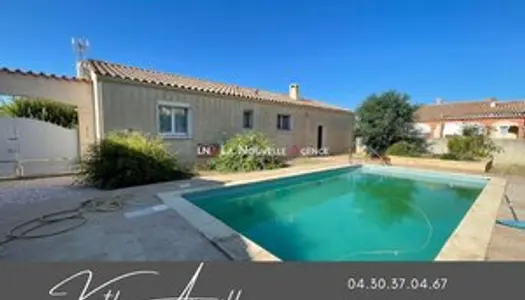 VILLA T4 PLAIN-PIED AVEC PISCINE ET GARAGES