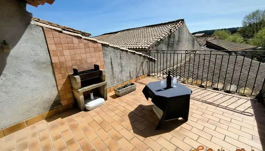 Maison de village 84 m² + terrasse de toit.