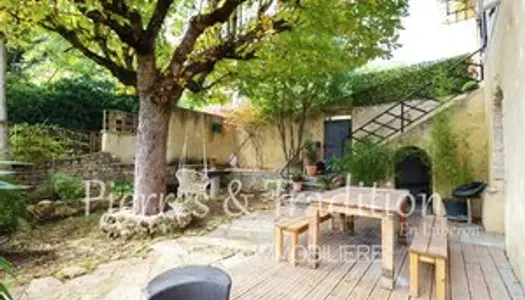 Provence, Luberon, proche centre ville, jolie maison atypique avec jardin