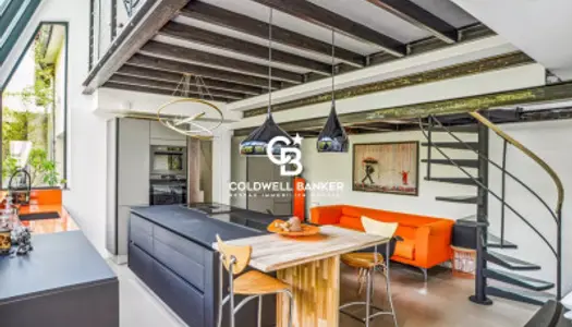 Magnifique Loft Rénové à Saint Cloud avec local commercial 