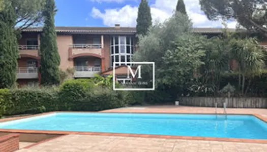 BALMA - T2 DE 38m2 - TERRASSE DE 5,70m2 - PISCINE - PARKING EN S 