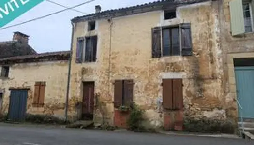 Maison en pierre à restaurer 