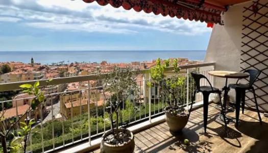 Vente Appartement Menton - Vue Mer Exceptionnelle - Côte d'Azur 