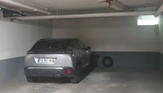 Parking en sous-sol 