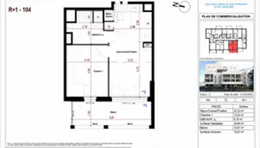 Appartement Neuf Vendôme 2p 41m² 138000€