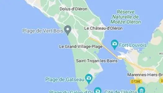 Terrain constructible - 507 m2 - Le Grand Village plage (17370) - Ile D'Oleron 