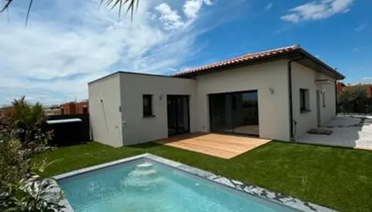 Villa neuve avec piscine à Portiragnes en frais réduits 