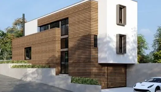 Magnifique maison d'architecte contemporaine neuve de 148 m² avec piscine à Zillisheim
