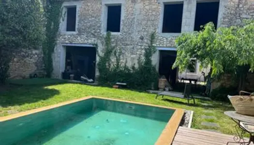 Maison de ville 170 m² + remise de 220 m² à rénover + Piscine + Jardin Clos {Coup de ❤️ Prod