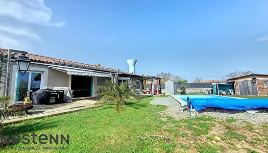 Magnifique Maison de Plain Pied T5 avec Piscine et Vue Imprenable sur les Pyrenees Secteur Cazeres