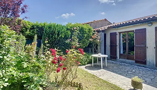 A vendre Maison 3 chambres plain pied garage jardin a Puilboreau proche La Rochelle 