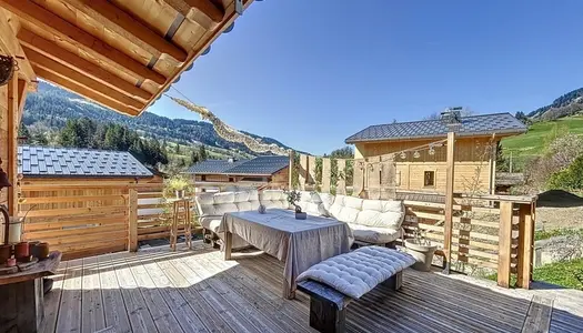 Dpt Haute Savoie (74), à vendre PRAZ SUR ARLY chalet récent P5 de 120 m²