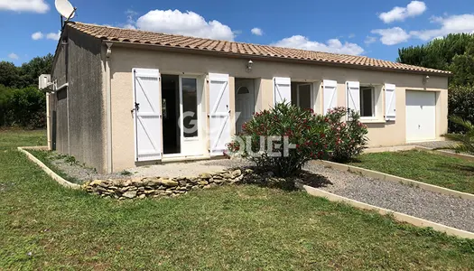 15 MN CARCASSONNE maison 3 chambres garage sur terrain de 677m² 