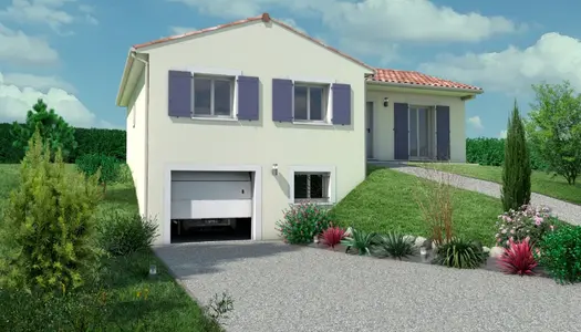 Terrain + maison 87 m² 